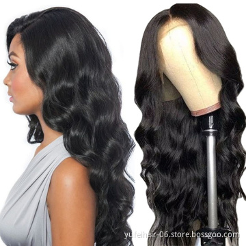 Wholesale Brazilian Hair Body Wave Full Lace Wig,Virgin Cuticle Aligned Human full lace Wig For Black Women